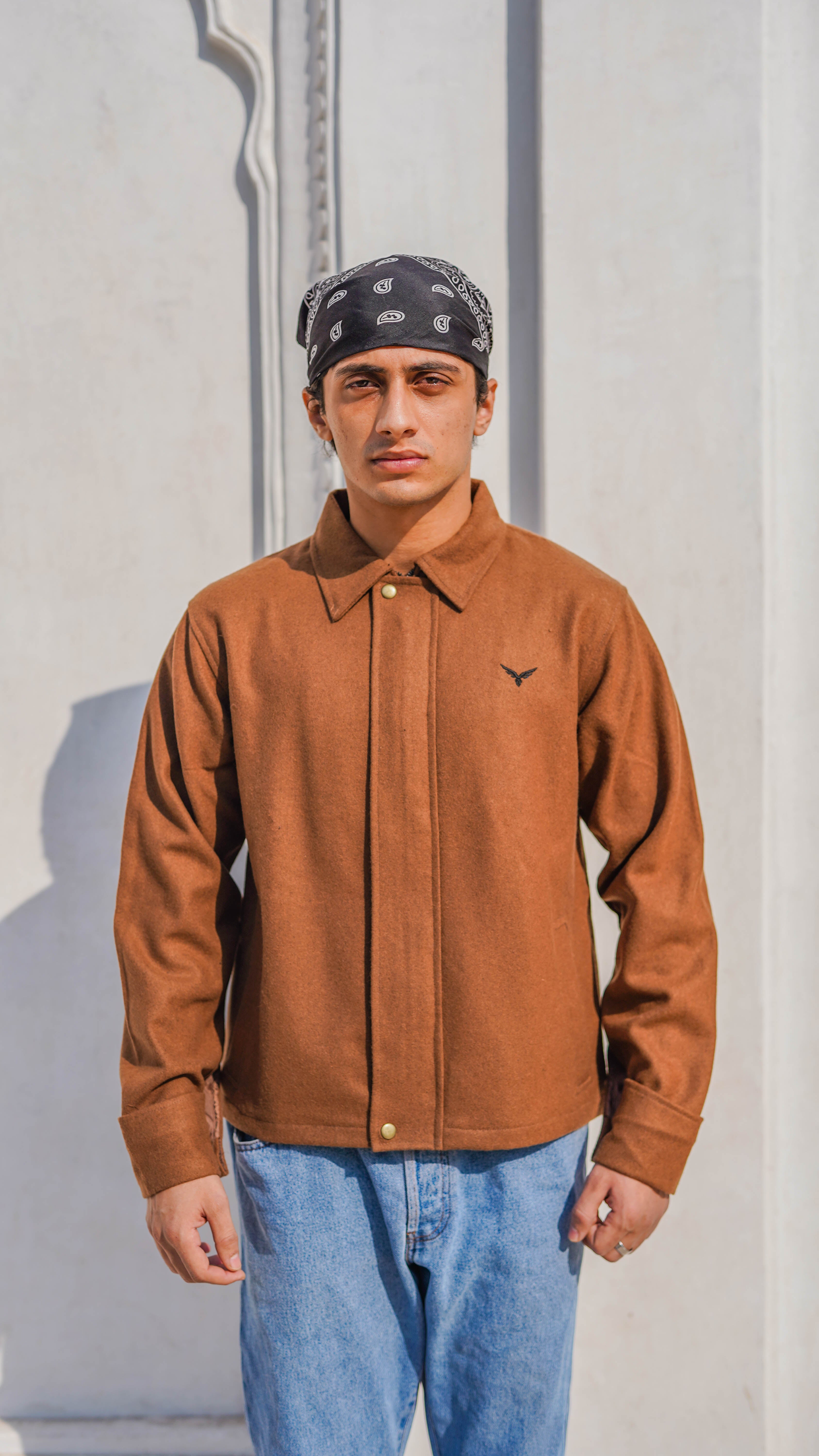 Italian Cashmera Wool Jacket – Brown Elegance for Him & Her