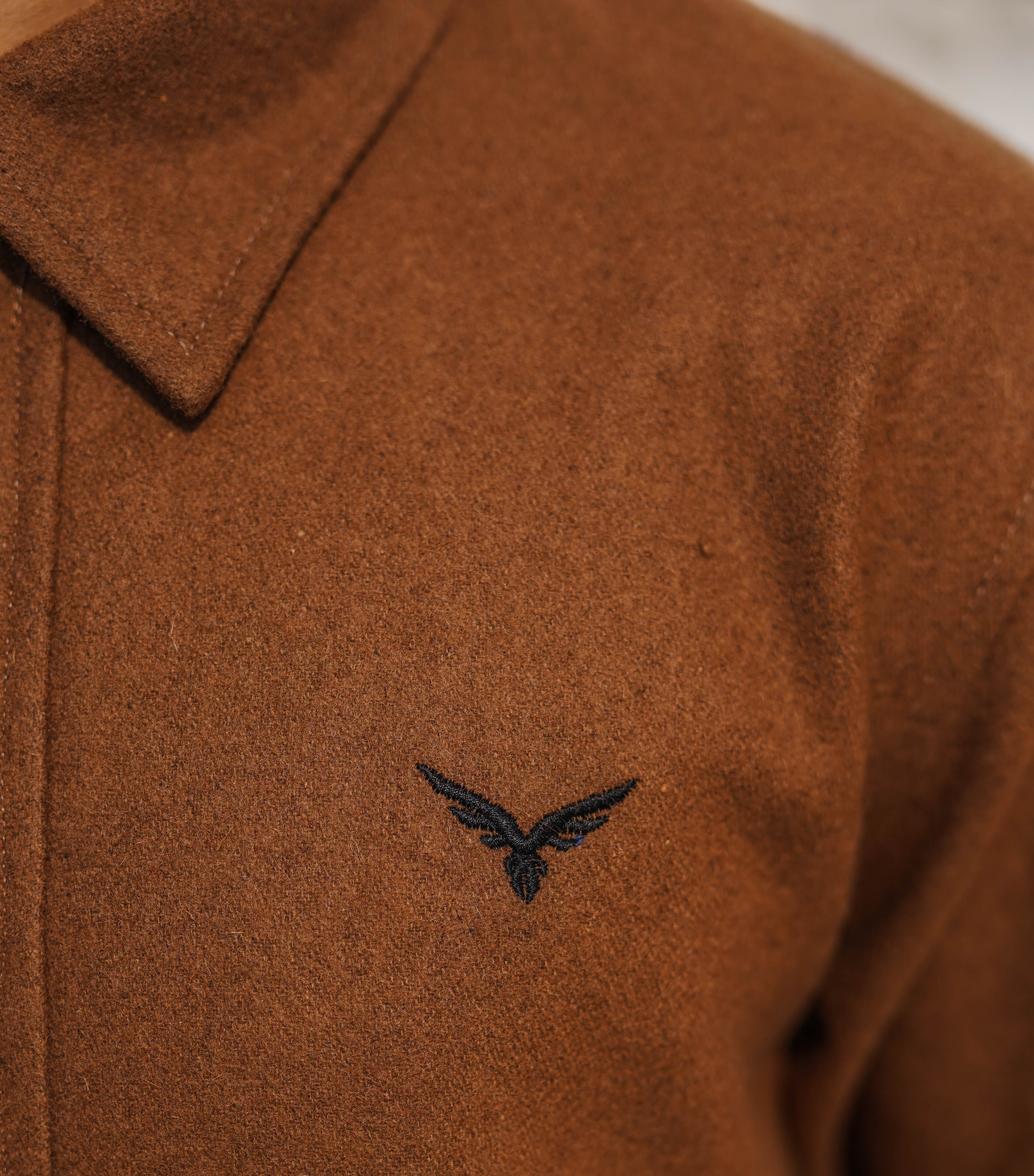 Italian Cashmera Wool Jacket – Brown Elegance for Him & Her