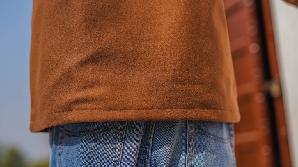 Italian Cashmera Wool Jacket – Brown Elegance for Him & Her