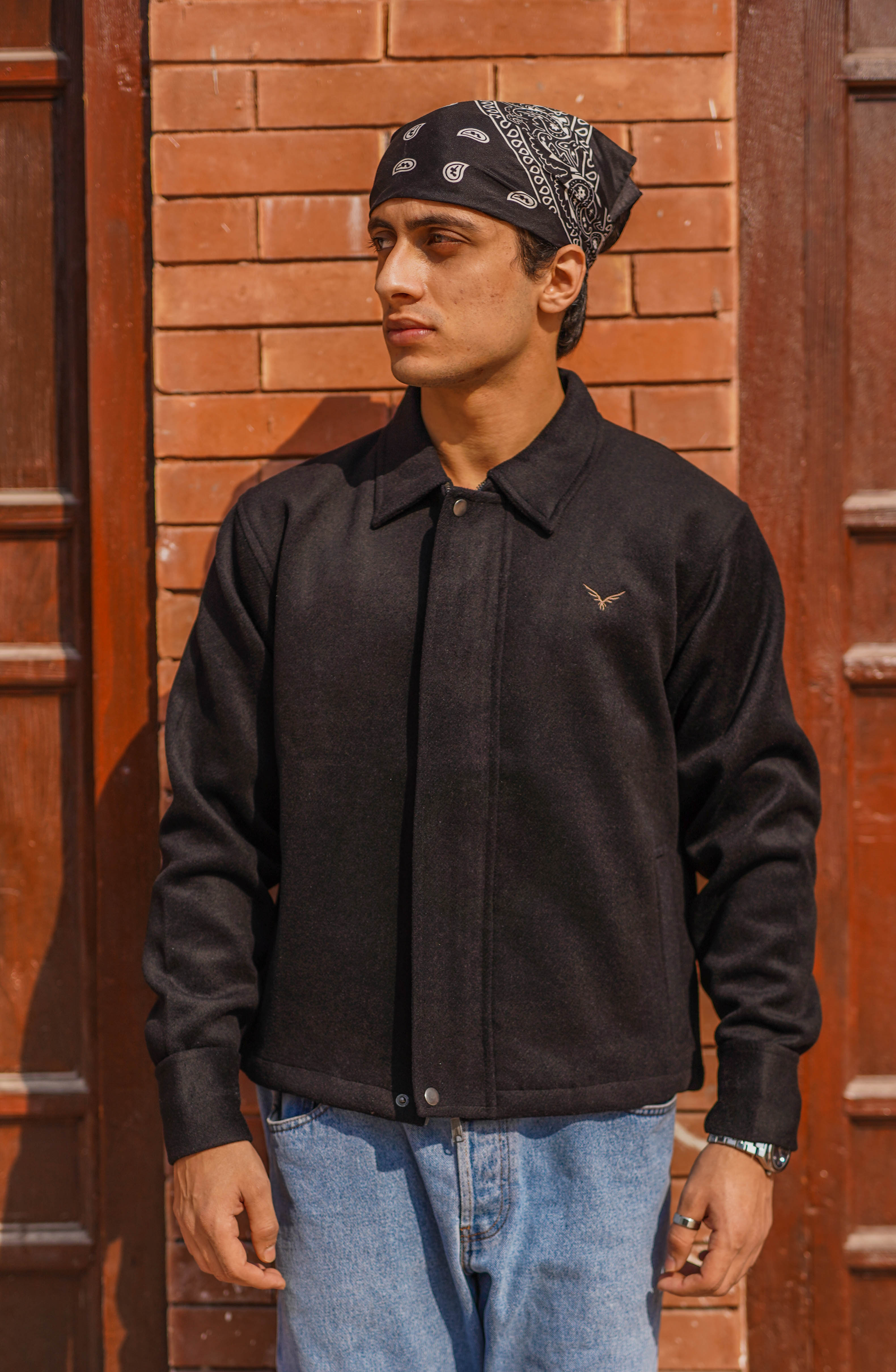 Cashmera Wool Jacket – Black Elegance for Him & Her