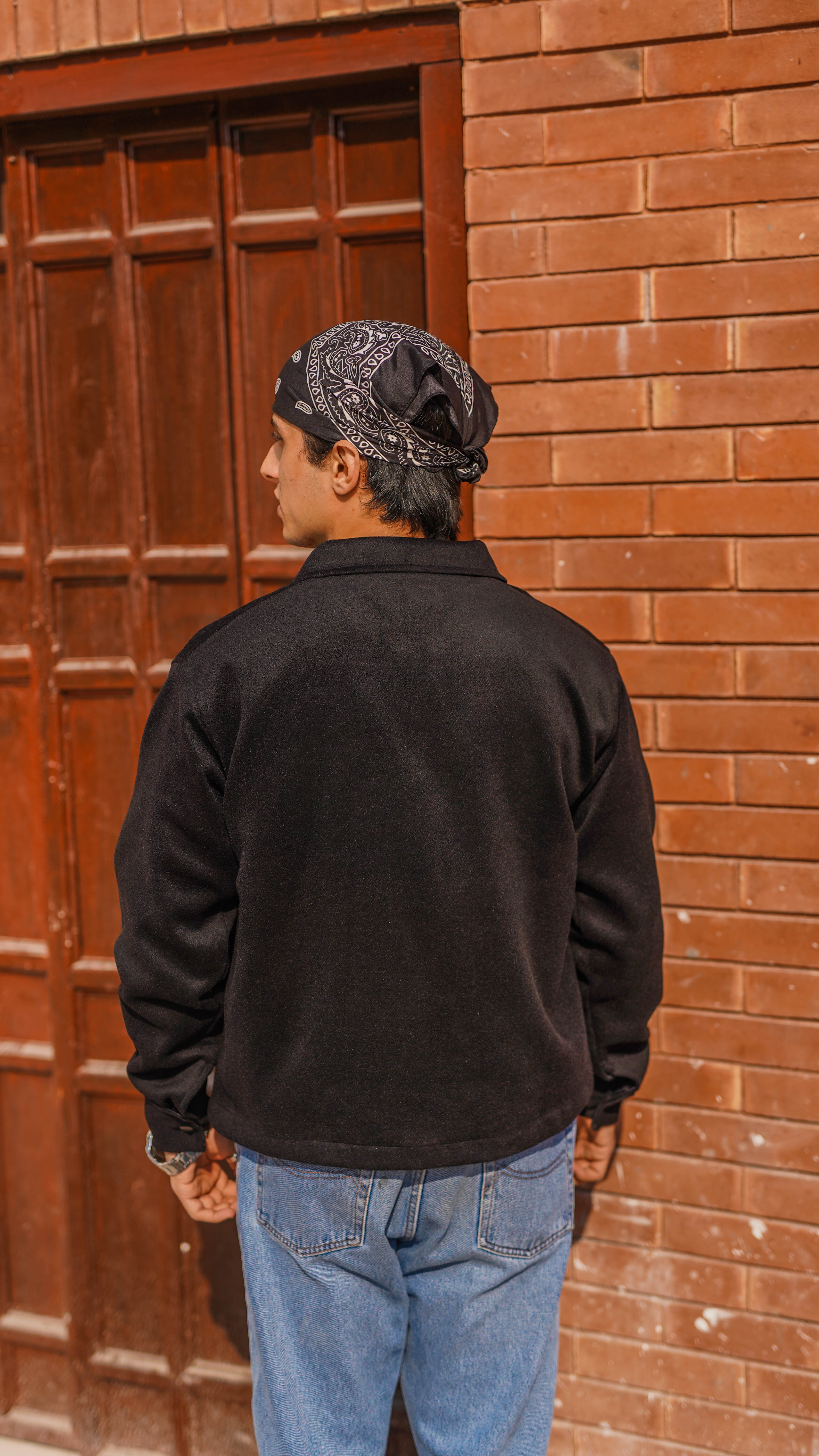 Cashmera Wool Jacket – Black Elegance for Him & Her