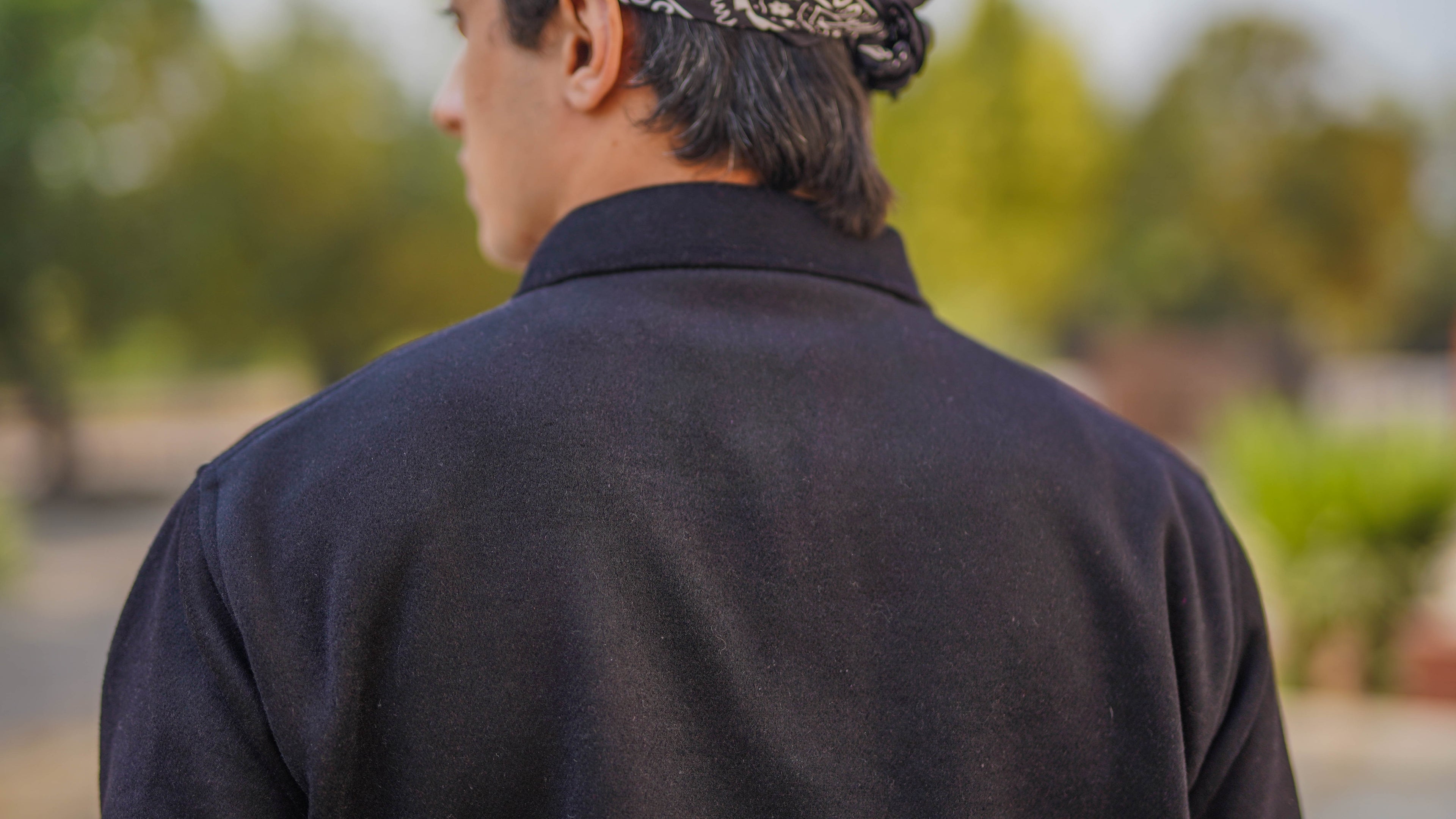 Cashmera Wool Jacket – Black Elegance for Him & Her