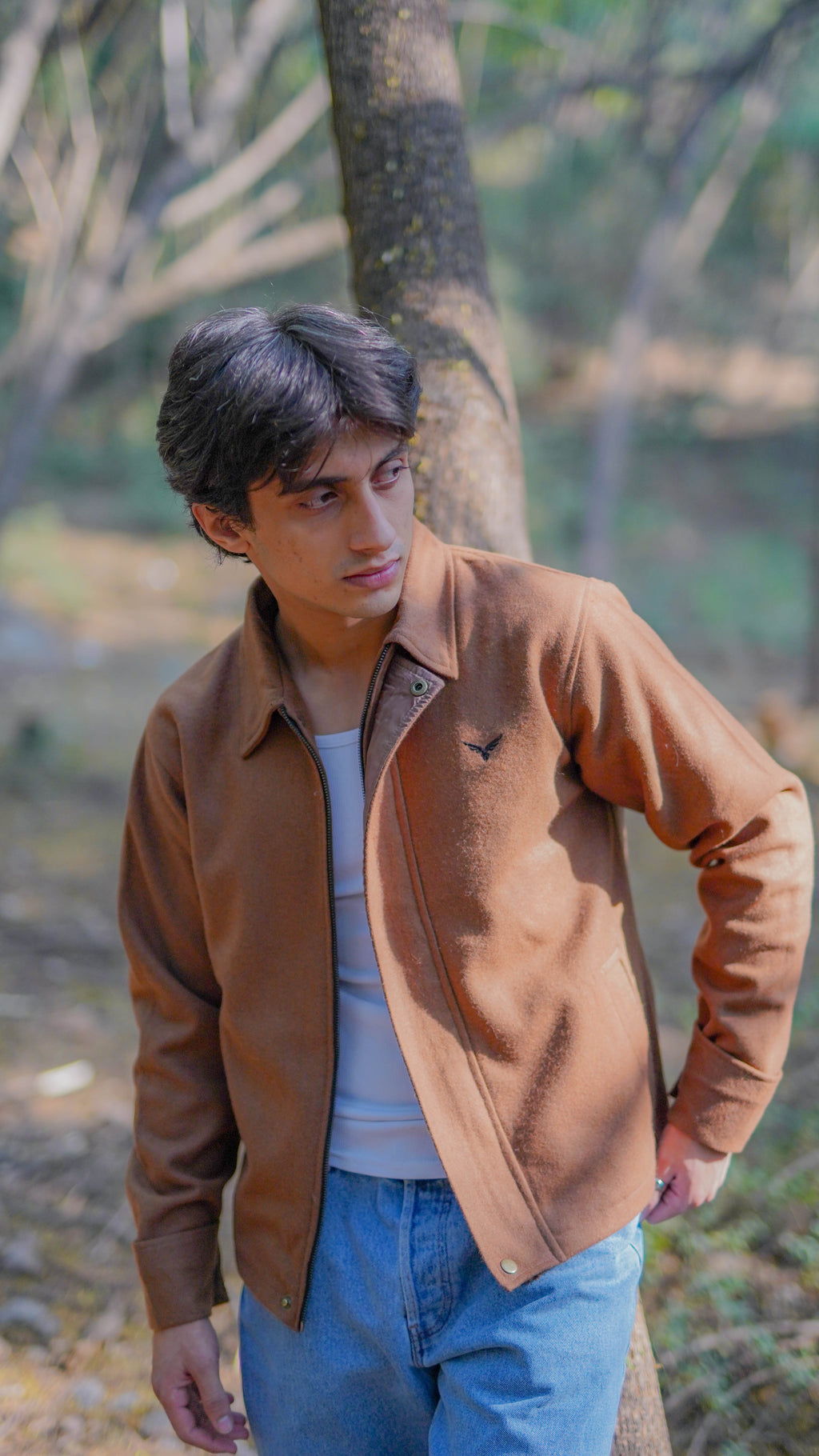 Italian Cashmera Wool Jacket – Brown Elegance for Him & Her