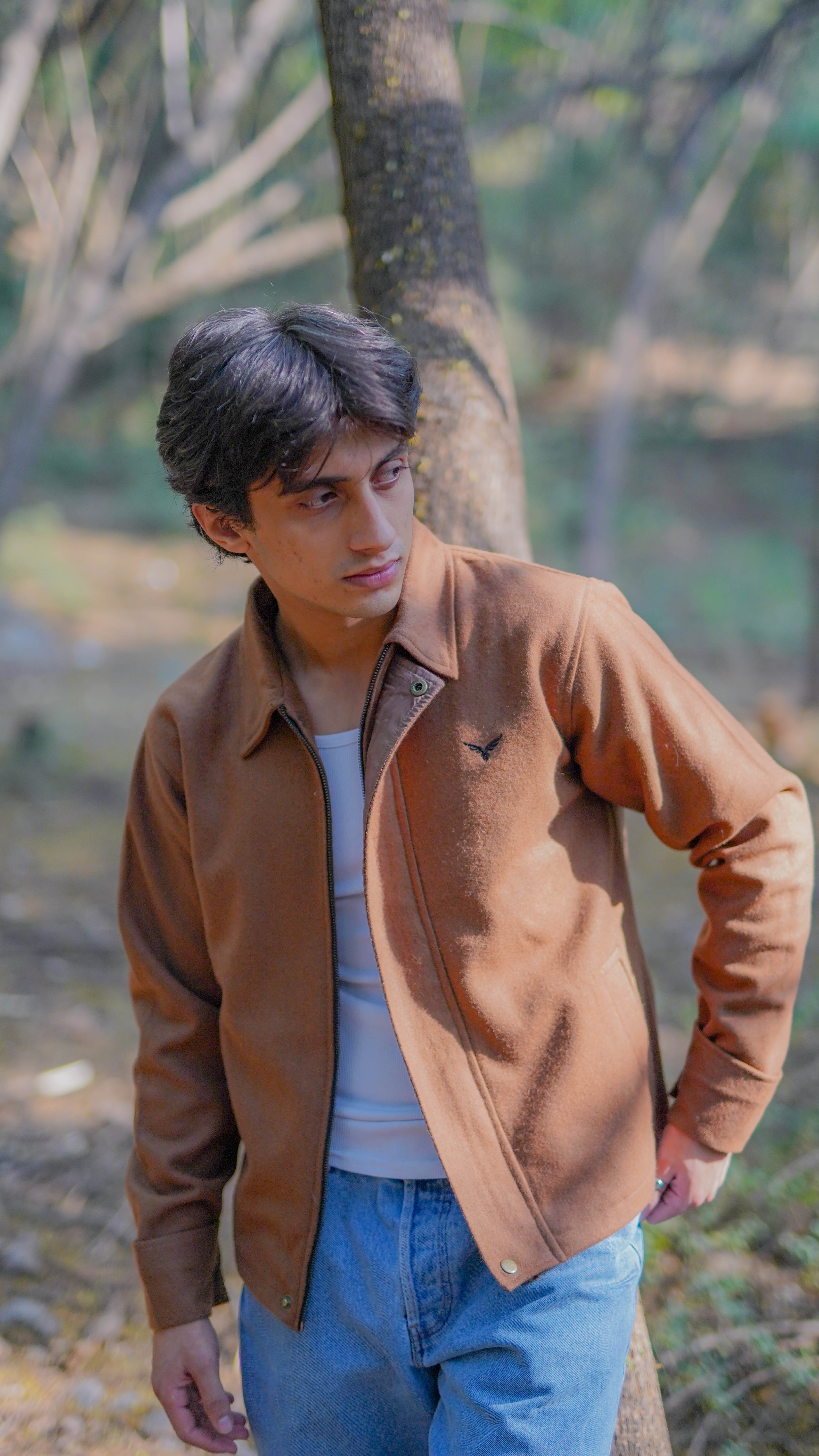 Italian Cashmera Wool Jacket – Brown Elegance for Him & Her