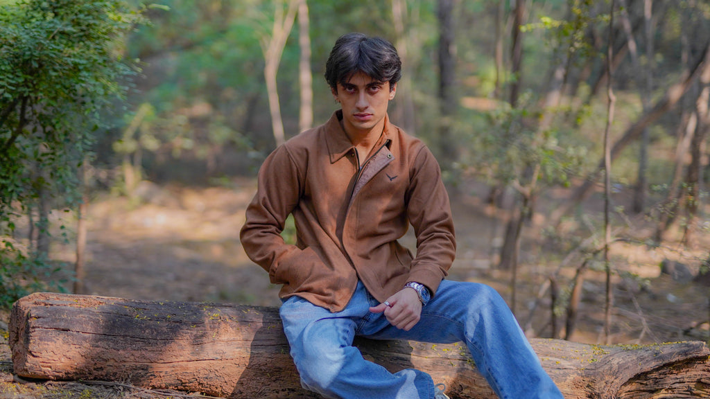 Italian Cashmera Wool Jacket – Brown Elegance for Him & Her